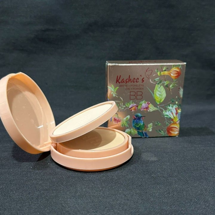 Kashees 2 In 1 Face Powder 110g – Dual Coverage Foundation & Setting Powder