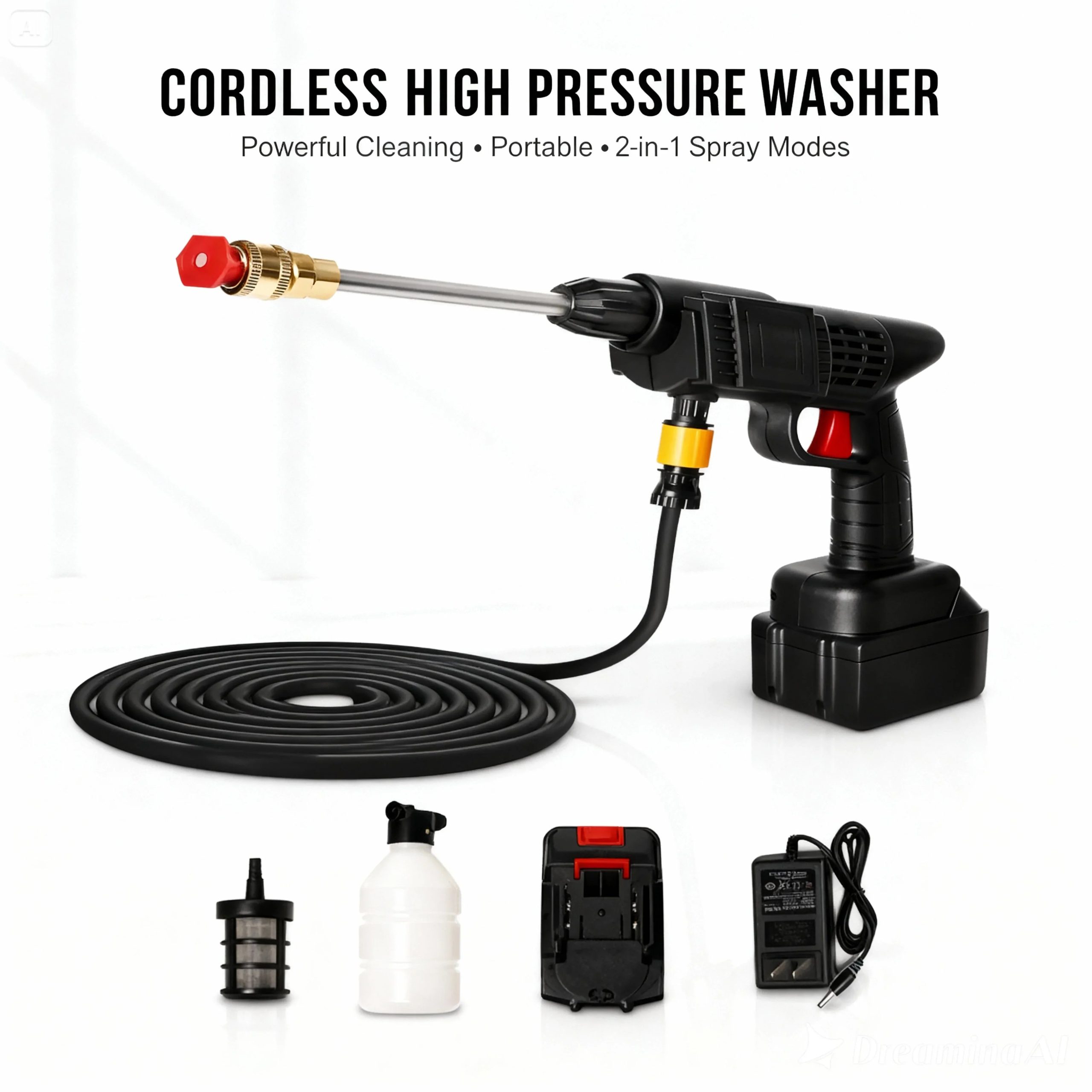 Automatic Cordless Car Wash Spray Gun