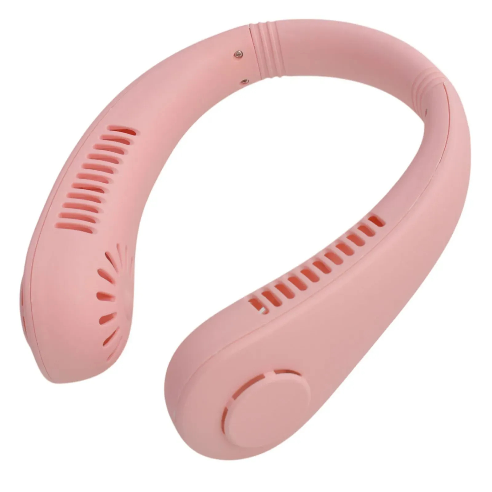 USB Rechargeable Neck Fan | 3 Modes Fan Speed | 360 Rotation Neck Hanging Fan With Box | C-Type Charging Cable Included